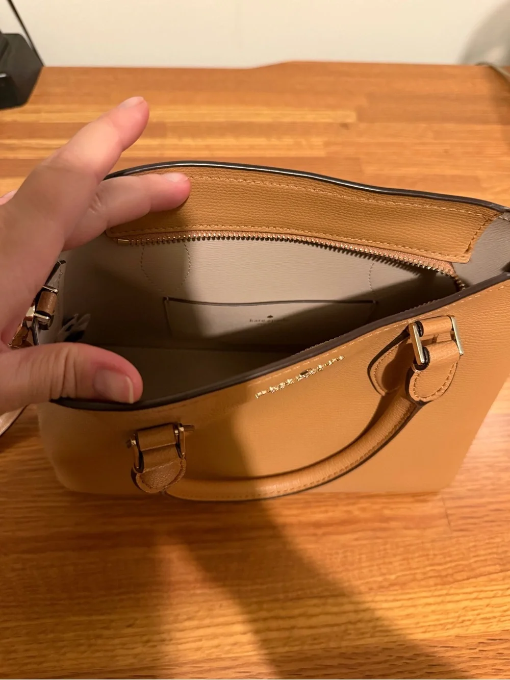 Kate Spade New York Darcy Satchel Top Handle Zip w/ Detachable Strap